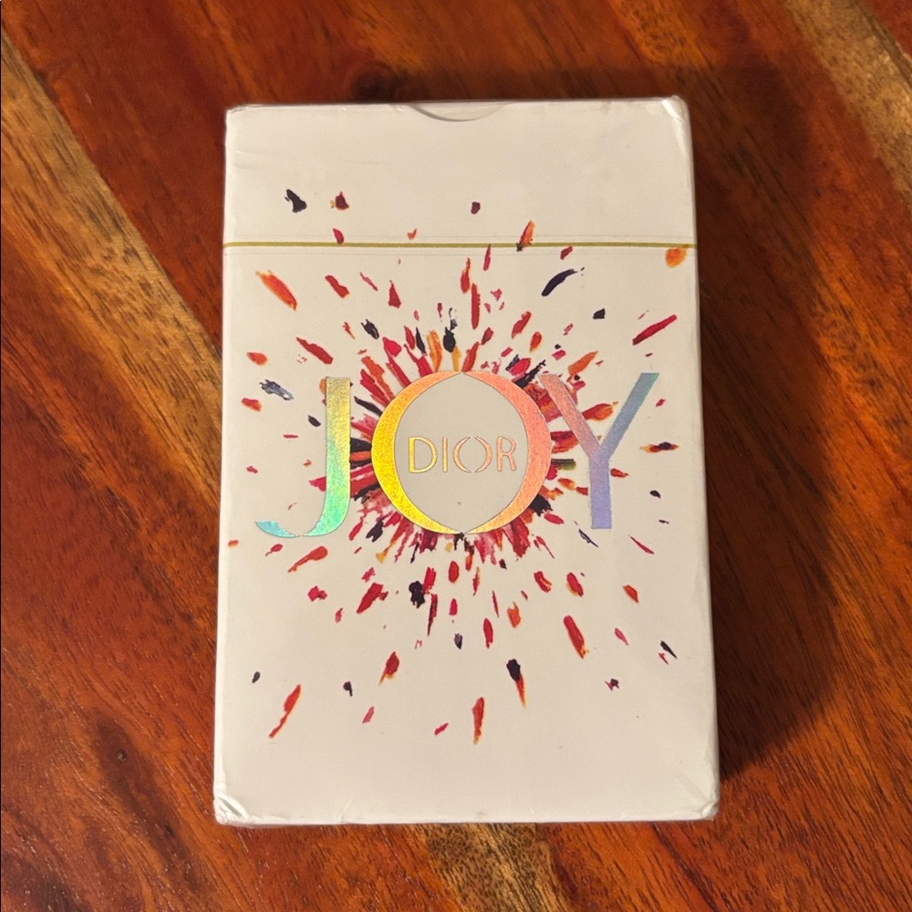 NEW Dior playing cards